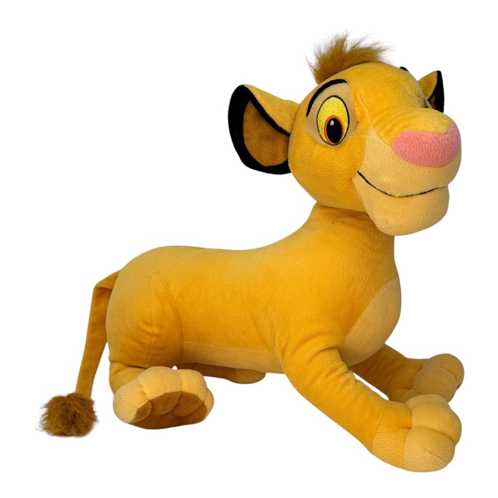 Hasbro Disney Lion King Jumbo Simba Plush 2002 Jumbo 22" Vintage Toy